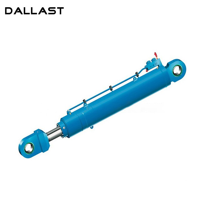 Cilindre hidràulic energètic utilitzat per a rodets d'obertura de presa