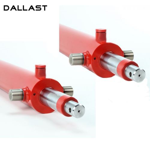 Cilindre divisor de troncs muntat amb canó